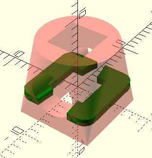 Сечение модели при смещении Z=2.